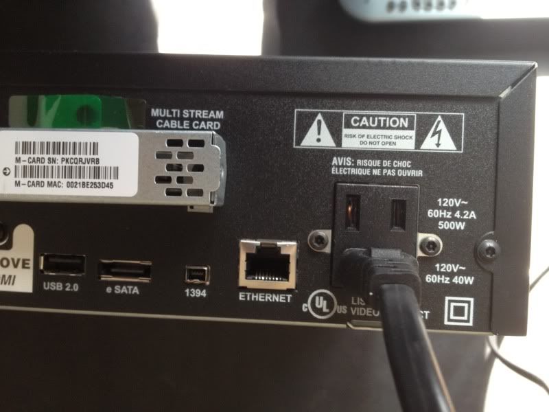 Cisco DVR 8640 HDC HDTV Cable Box Receiver Comcast Scientific Atlanta